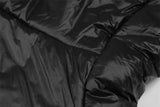 menswear fashion piece featuring kanye 2023 new high quality fashion high street plastic 3d cotton coat black blue design – premium quality jacket for men