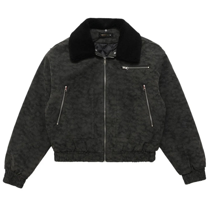2023 Winter Vintage Casual PU Leather Jacket Men's Streetwear Hip Hop Parka Oversized Harajuku Loose Parkas Thick Warm Coats