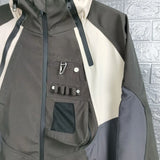 New 2023 Men Under My Car Parka All Track Zipper Casual Mess Inside Windbreaker With Hoody Trench Jackets Coat Outdoor  #A07
