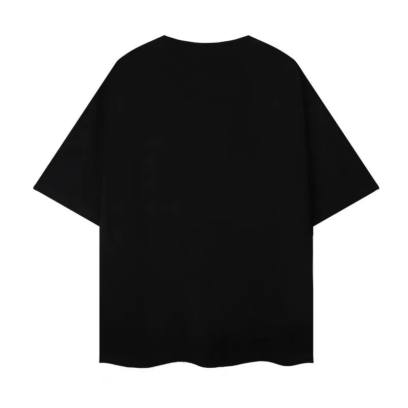 Harajuku Oversized Shirt – Black White Ih Nom Uh Nit Short Sleeve Tops Tee Men Woman Be – Urban Streetwear for Men & Women