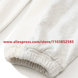 2024 autumn winter vintage casual sports pants mens letter illustration printed loose drawstring leg strap high street hip hop unique default style 1880