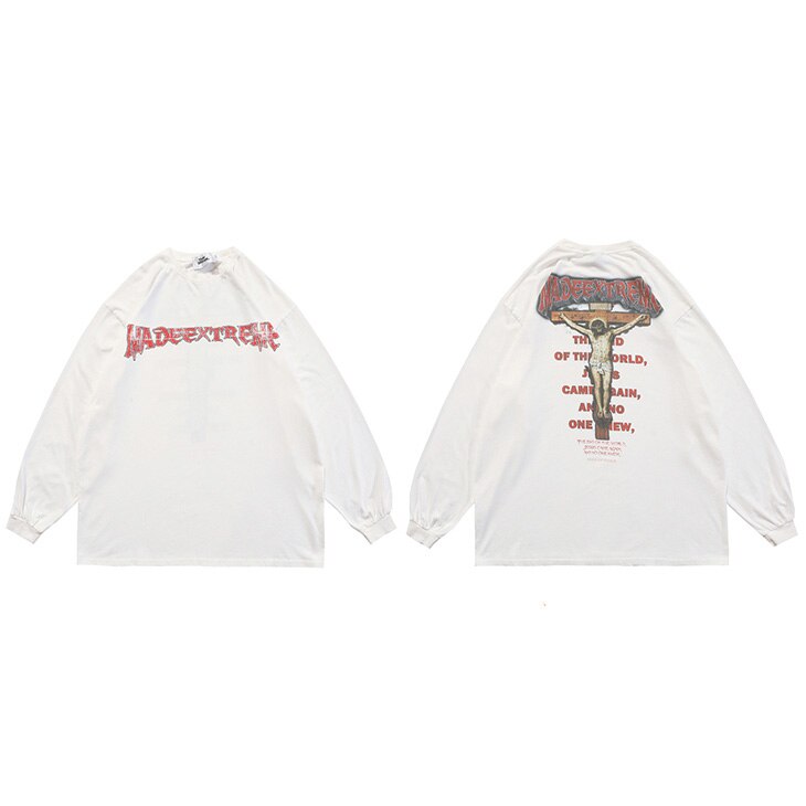 "Fallen King" Unisex Men Women Streetwear Graphic Sweatshirt Daulet Apparel