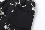 new 2023 hot luxury men classic skull head black saint comfortable cotton parkour sweat casual pants sweatpants 710 unique joggers style 4382