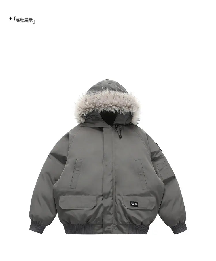 zip-up minimalist jacket, cold-season outfit - must-have street style essential for fashion lovers