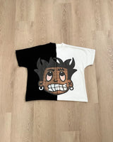 Trapwear Vintage t-shirt – 2024 Summer Fashion Trendy Brand Anime Cartoon Print Oversiz