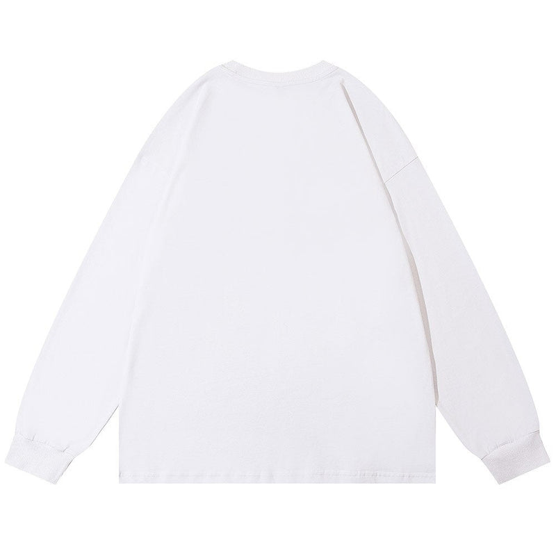 "Hidden Away" Unisex Men Women Streetwear Graphic Sweatshirt Daulet Apparel