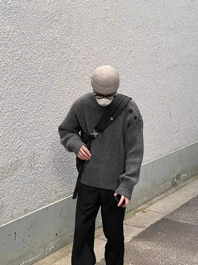 unisex flame knitwear, statement piece, trendy streetwear apparel for men and women