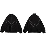 retro baseball bomber, cold season style, for men, fall streetwear outfit, oversized style, layered fashion, modern aesthetic