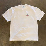 Y2k Melting smiley – American Niche Retro Trendy Brand Capsule Letter Pure Cotton
