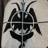 Sadcore T-Shirt – 2024Ss Sheep Lion Head Printing T Shirt Michael Men Woman Go – Urban Streetwear for Men & Women