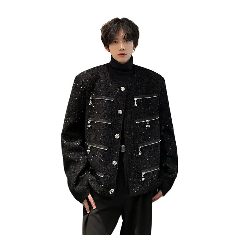 techwear street bomber, urban fashion - aesthetic hip hop inspired casual wear