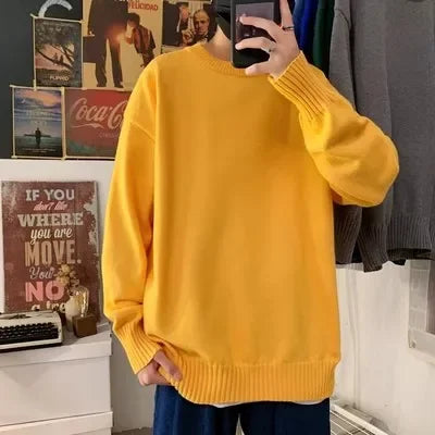 minimalist knit hoodie, photo-ready knit, unisex oversized techwear hoodie for men street style