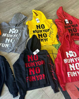 Colorful New Trendy Gothic Pattern Letter Print Oversized Hoodie Mens