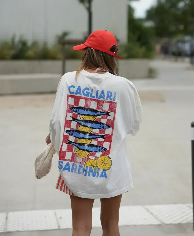 Trapwear T-Shirt – Harajuku Cherry Graphic T Shirts Oversized Summer Casual Y2K – Edgy Streetwear for All Genders