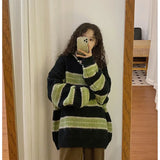 grunge knit pullover for fall and winter, oversized aesthetic with urban style, mens fashion layer for modern streetwear coll