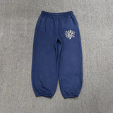 high street letter print fleece joggers sweatpants for men and women solid baggy casual trousers oversized loose sport pants unique joggers style 4531