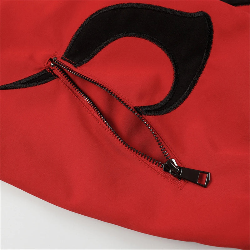 Fleece bomber hooded vintage high fashion nan