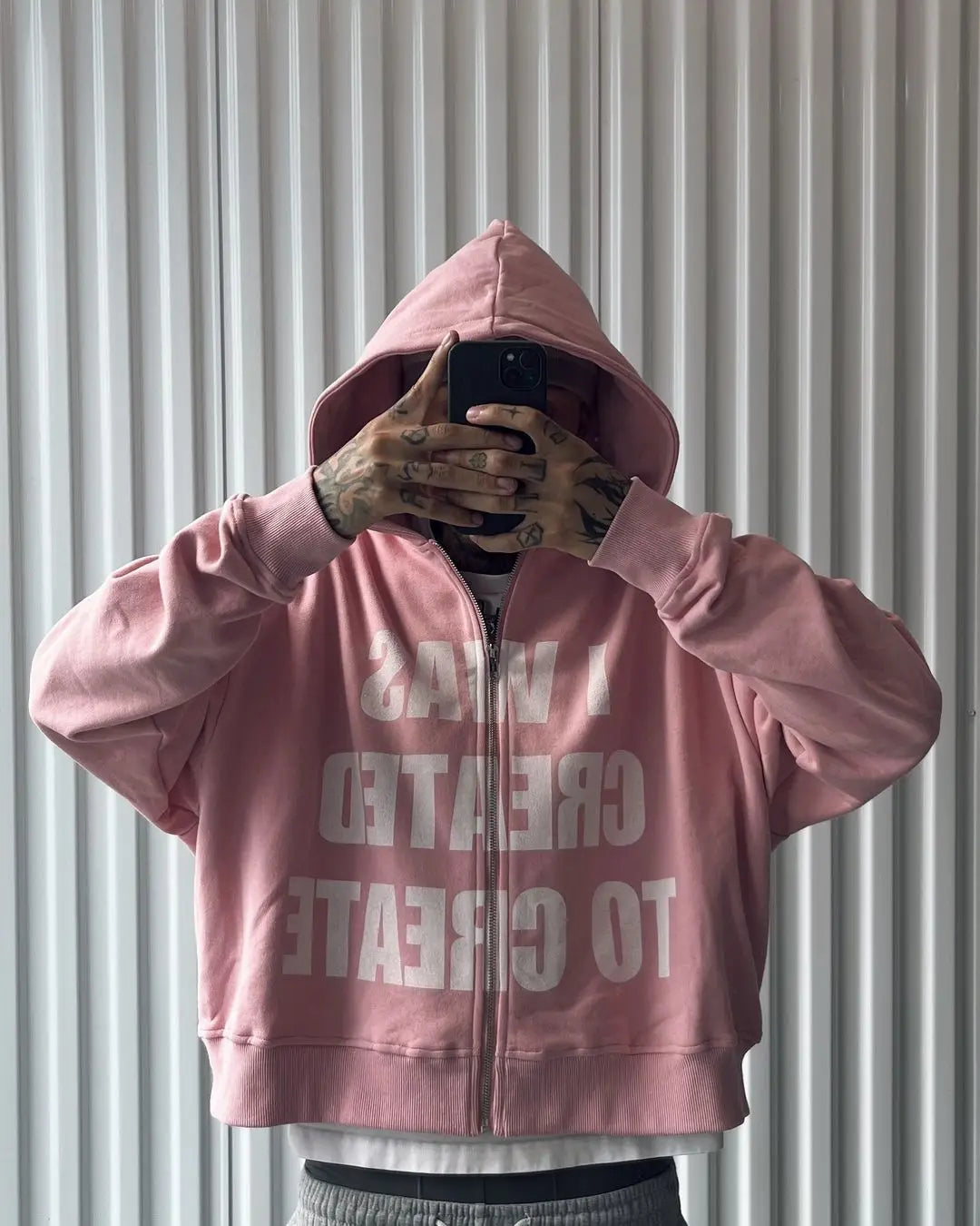 Anime Aesthetic Tee – Harajuku Pink Letter Hoodies Women Streetwear Vintage Oversi – Streetwear Fashion for Men & Women