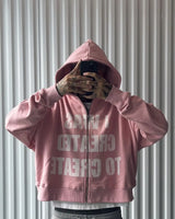 Anime Aesthetic Tee – Harajuku Pink Letter Hoodies Women Streetwear Vintage Oversi – Streetwear Fashion for Men & Women