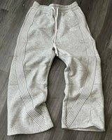 american retro classic striped sweatpants hip hop high street oversized wide leg pants men fashion trend versatile streetwear unique joggers style 2665