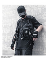 fashion hip hop sleeveless vest men cargo waistcoat with pockets military jacket new casual streetwear tactical sweatshirts n - variant style c1c01d for streetwear fashion