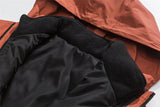 Oversized puffer graffiti windbreaker urban quilted
