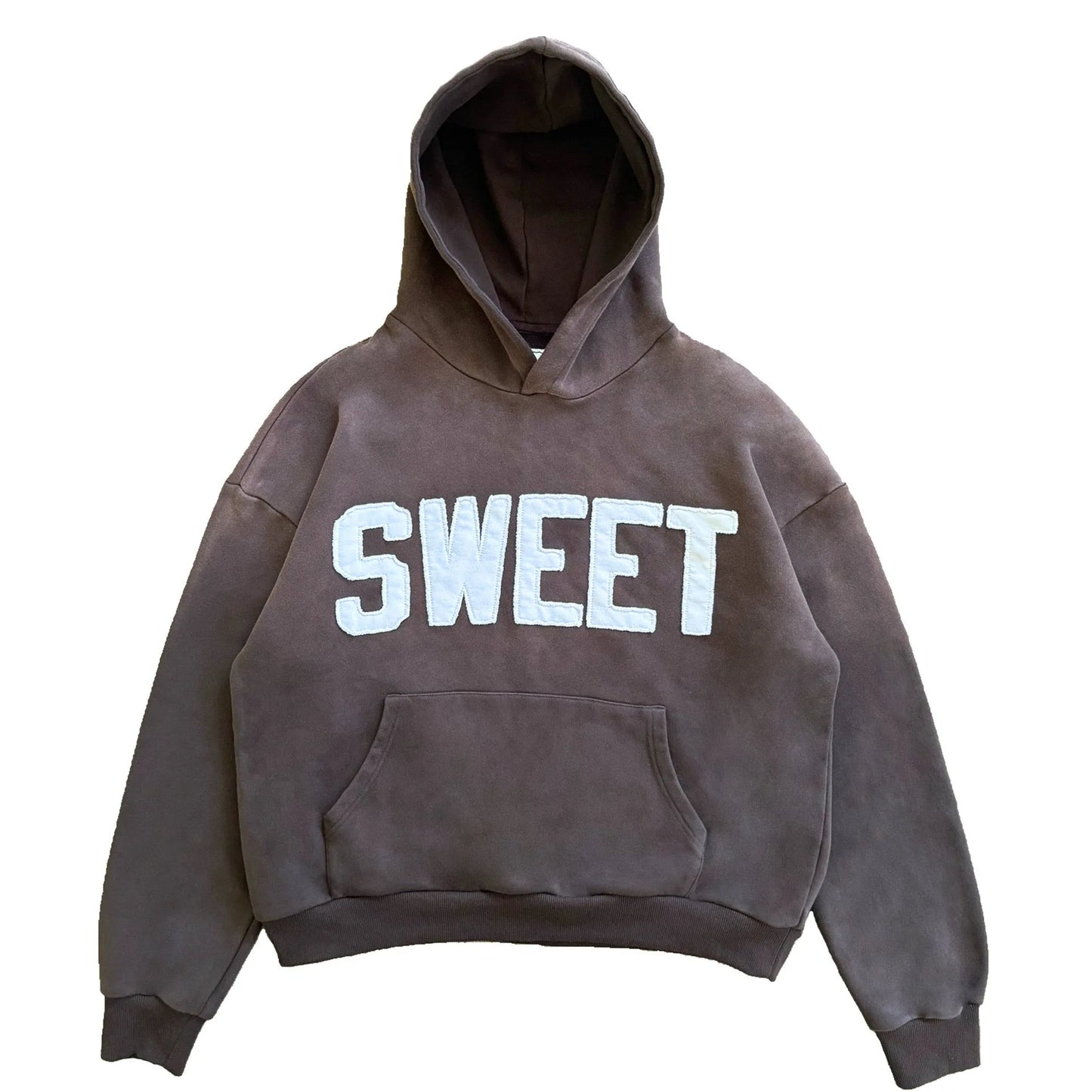 Y2k Winter Long Sleeved Hoodie Sweatshirt Oversized Winter Clothes Streetwear Y2k Vintage Punk Graffiti Print Top School Ootd