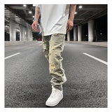fashion paisy denim jeans mens destoryed holes zipper jeans pants hip hop streetwear new summer casual joggers loose jeans pants unique joggers style 2239