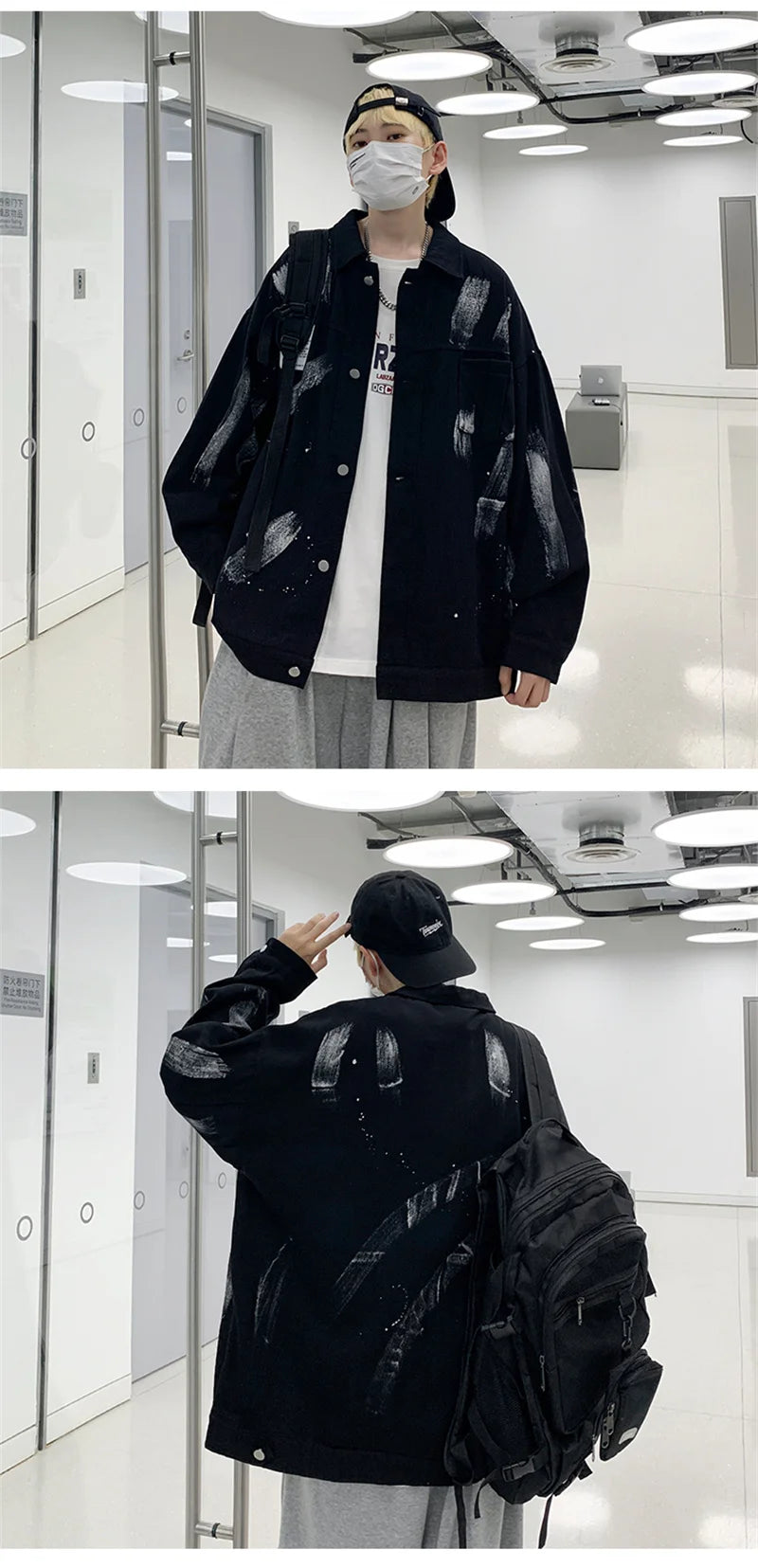 double-layer hoodie, modern streetwear, men's streetwear fashion, trendy oversized fit, urban techwear design, modern hip hop