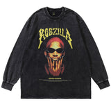 "Godzilla" Unisex Men Women Streetwear Graphic Sweatshirt Daulet Apparel