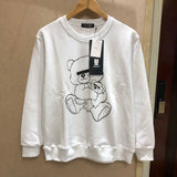 trapwear oversized shirt featuring new luxury 2023 undercover eva bears pullover hoodies hoody hooded sweatshirts velvet cotton thick fleece us size 104