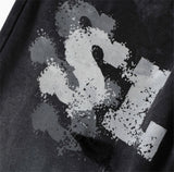 new arrival ssaint louis dirty old graffiti printed drawstring sanitary pants casual sport pants unique default style 6157