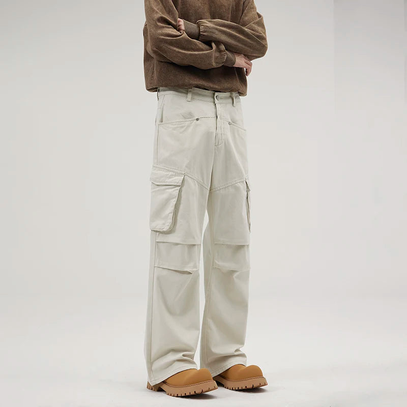 men multi pocket streetwear fashion loose casual plus size cargo pants women pure cotton hip hop y2k pants cityboy trousers military streetwear pants