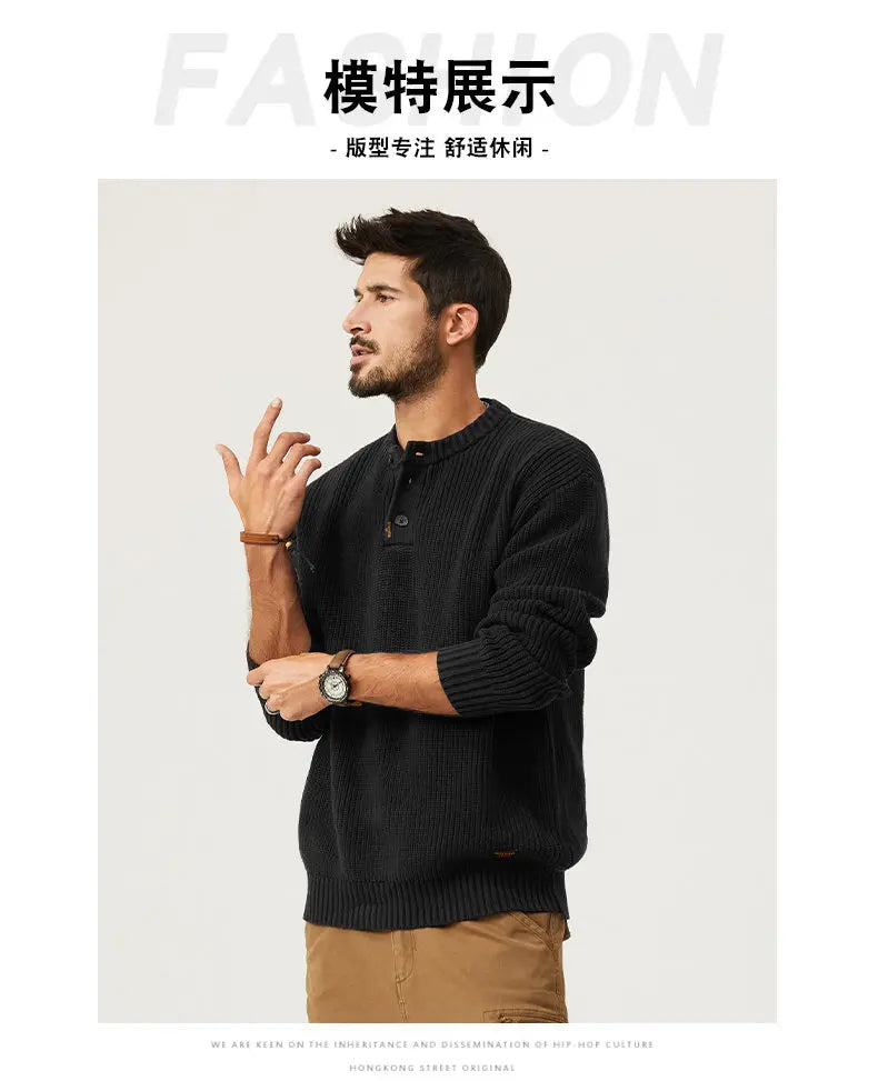 retro street knitwear, high-street look, trendy streetwear apparel for men and women