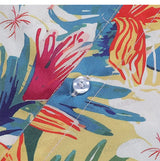 Men Shirts Summer Sclassic Flower Clothing Retro Hawaiian Vacation Shirts Daily Versatile Loose Tops Fashion Half Sleeve Shirt