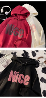 American Spring And Autumn Trendy Men And Women Hip Hop Retro Letter P