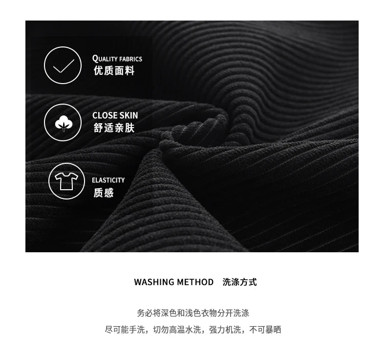 winter mens wide leg straight sweatpants korean fashion warm fleece track pants male casual thermal trousers with long belt unique joggers style 1087