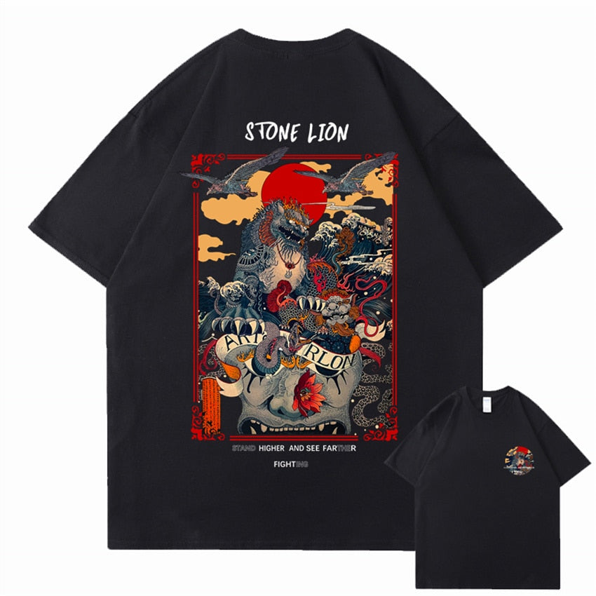 "Standing Strong" Graphic Unisex Streetwear Vintage Women Men Y2K T-Shirt