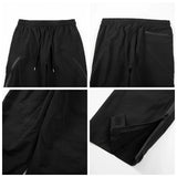 american street wear machine oversized joggers pants rubber side zipper nylon casual pants harajuku mens black track pants unique joggers style 3789