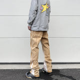 color washed denim mens jeans pants fashion graffiti patchwork loose biker red jeans streetwear hip hop casual straight pants unique jeans style 5177