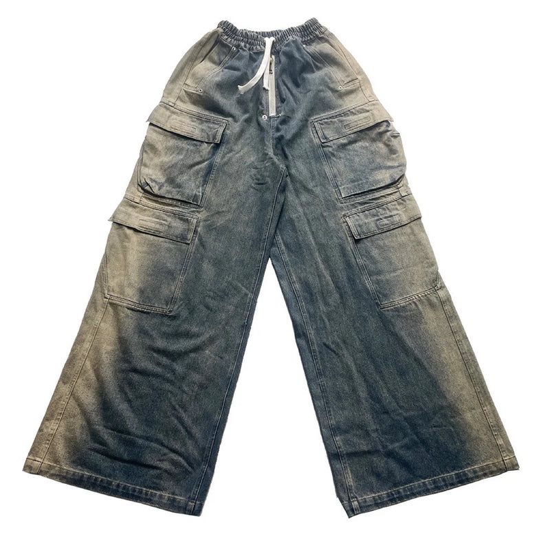 2024 brand new rick denim zipper pocket fit straight pant jeans cotton denim pants comfort casual jeans size s m l u37 urban skinny jeans