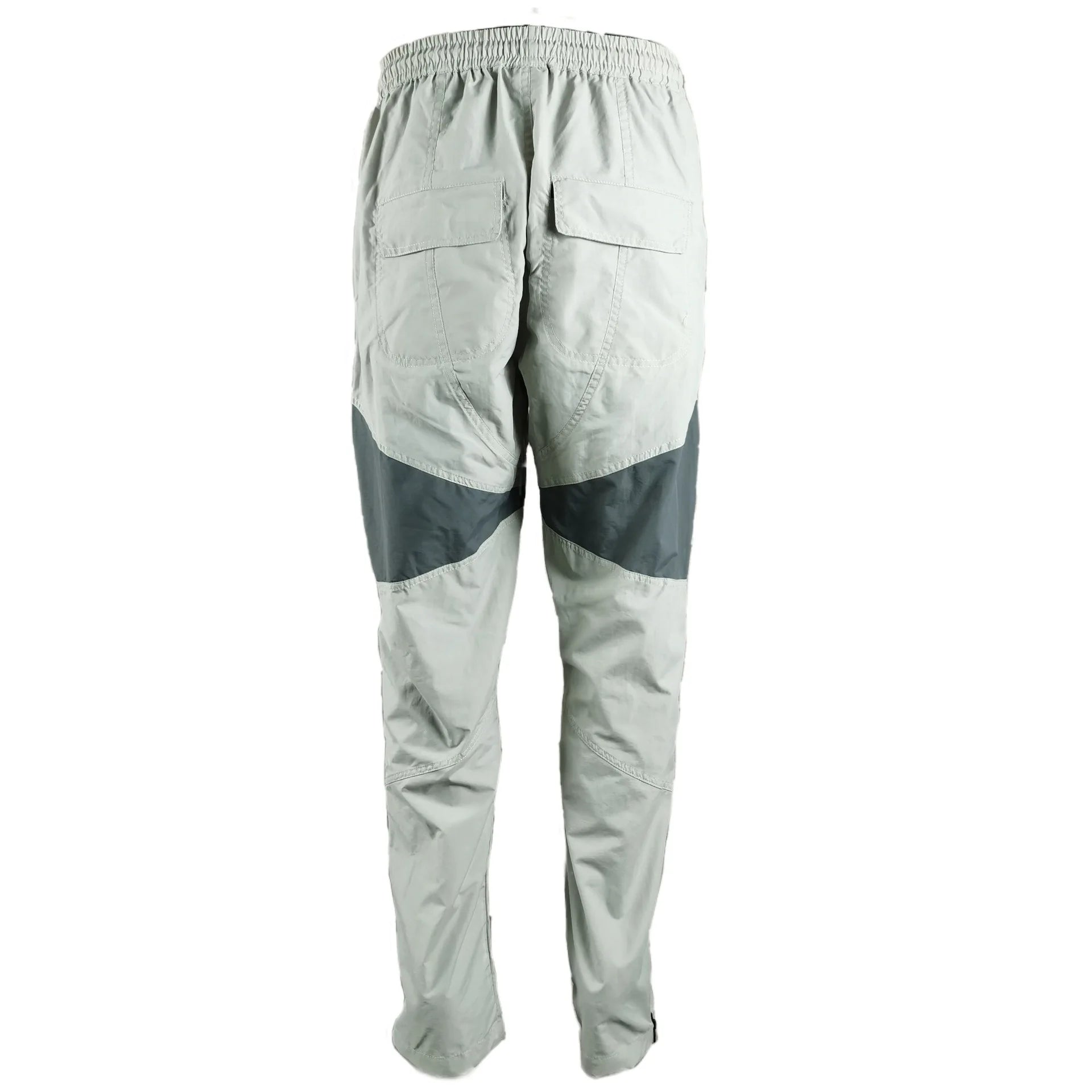 three dimensional adhesive zipper splicing functional patchwork cargo trousers mens high street vibe thin nylon cargo pants unique cargo style 1957
