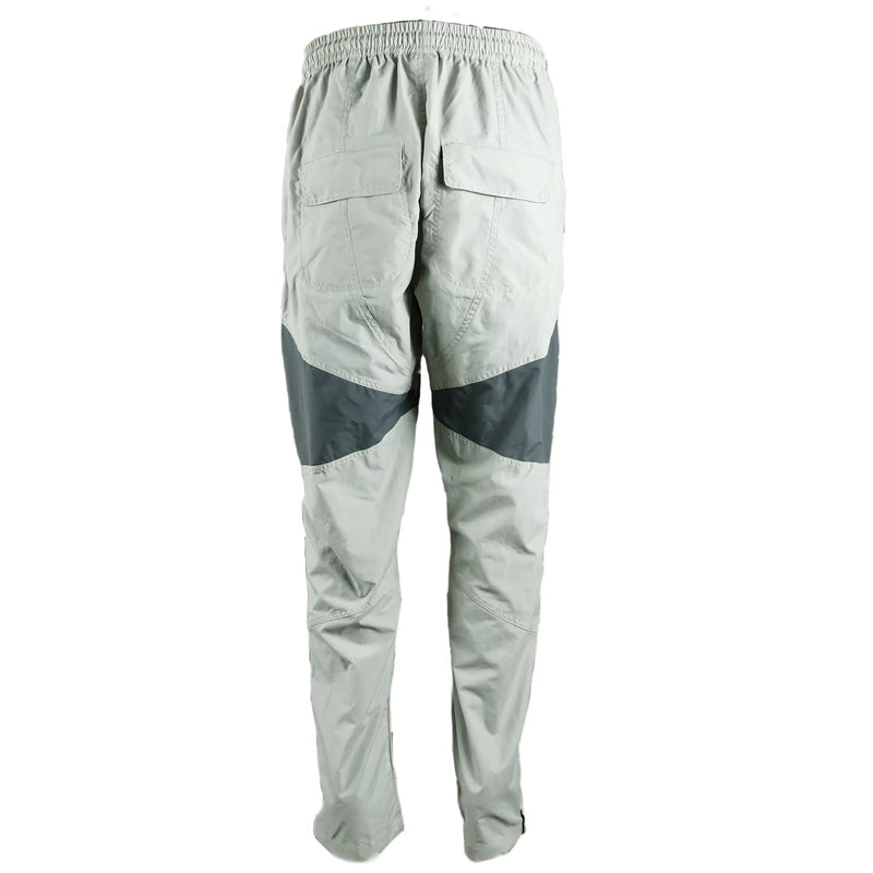 three dimensional adhesive zipper splicing functional patchwork cargo trousers mens high street vibe thin nylon cargo pants unique cargo style 1957