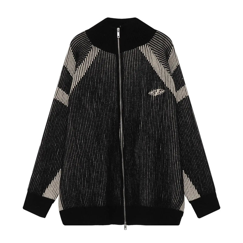 grunge oversized knit streetwear piece for layered look and winter street fits, ideal for men’s fashion and seasonal streetwe
