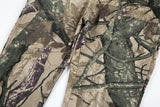 high street leaf camouflage logging pants for men straight patchwork baggy jeans cargos y2k pantalones hombre oversized trousers baggy cargo bottoms