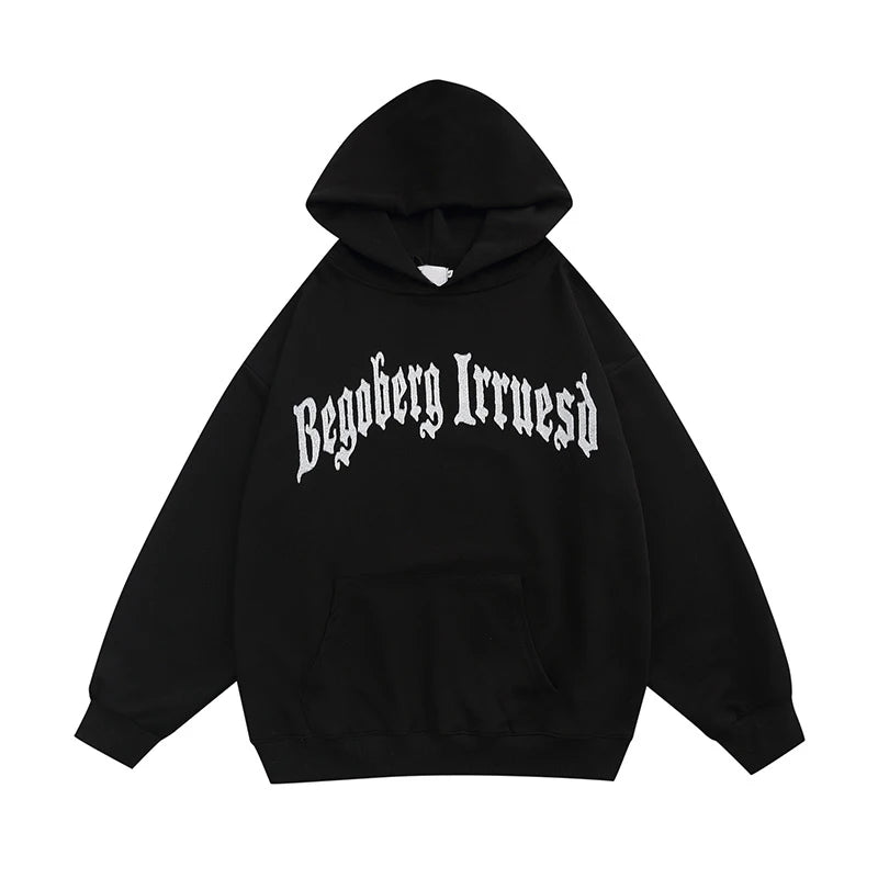 Skatercore Fit – Rainbowtouches Hooded Mens Sweatshirts Fashion Design – Streetwear Fashion for Men & Women