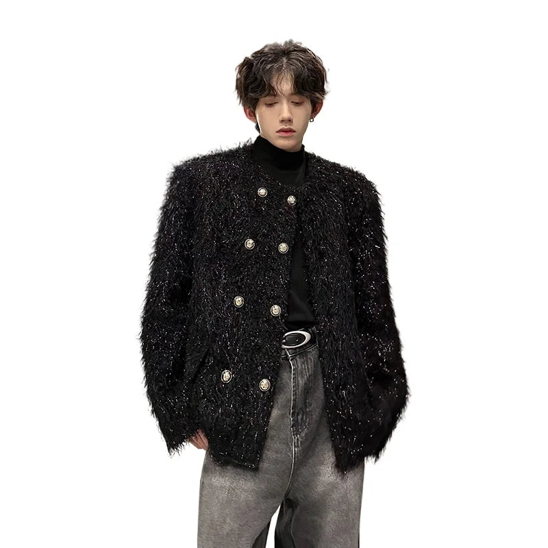 grunge winter jacket, layered citywear - oversized graphic apparel for edgy looks