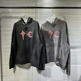 New Luxury 2023 Thug Club Washed Ripped Pullover Hoodies Hoody Hooded
