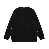 hip hop harajuku spider web pattern knitted sweater unisex pullover streetwear winter casual loose sweater warm jumper knitwear - oversized streetwear hoodie, bold artwork streetwear hoodie, trendy hip hop fashion hoodie