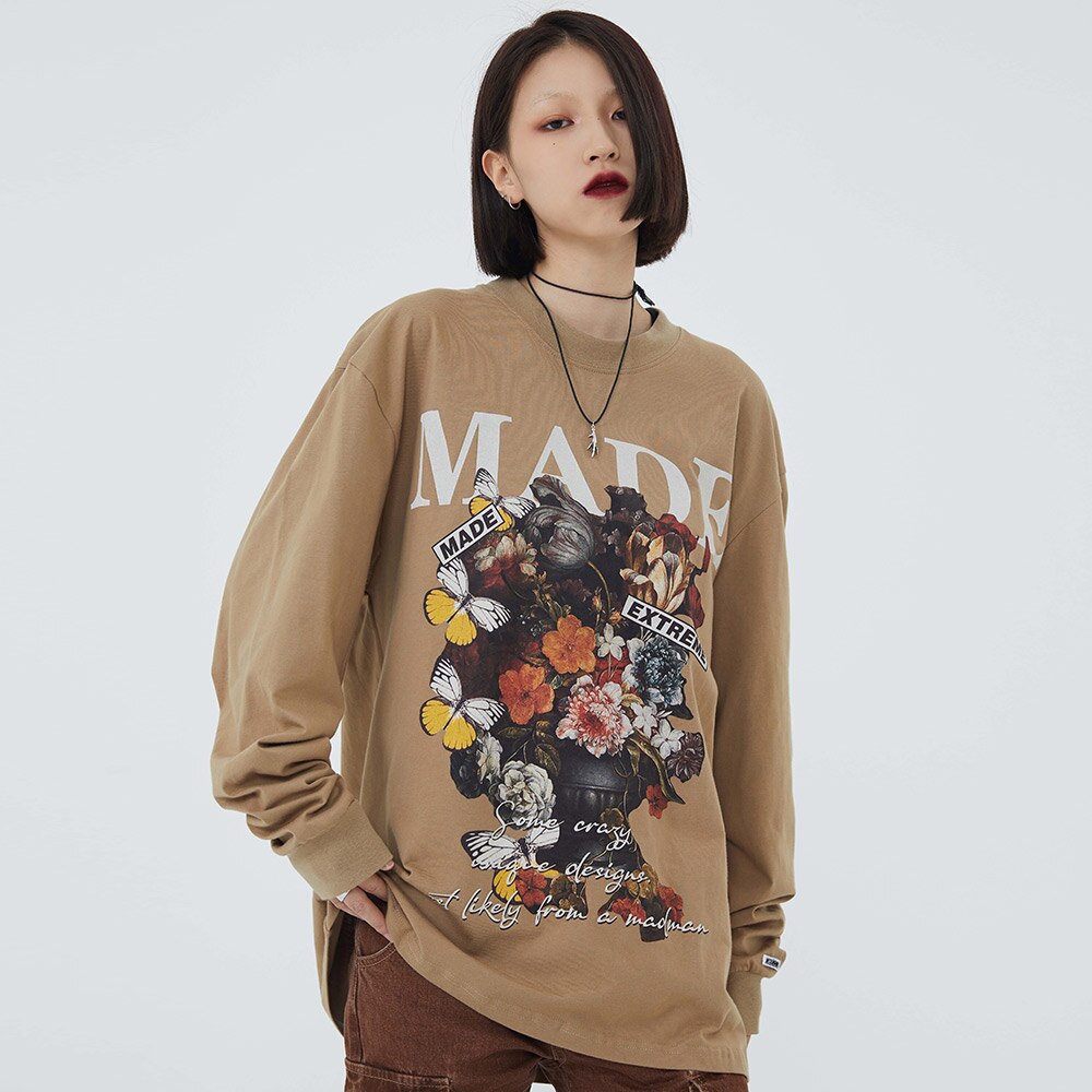 "Made Men" Unisex Men Women Streetwear Graphic Sweatshirt Daulet Apparel